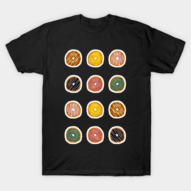 Yummy Donuts T-Shirt by krimons